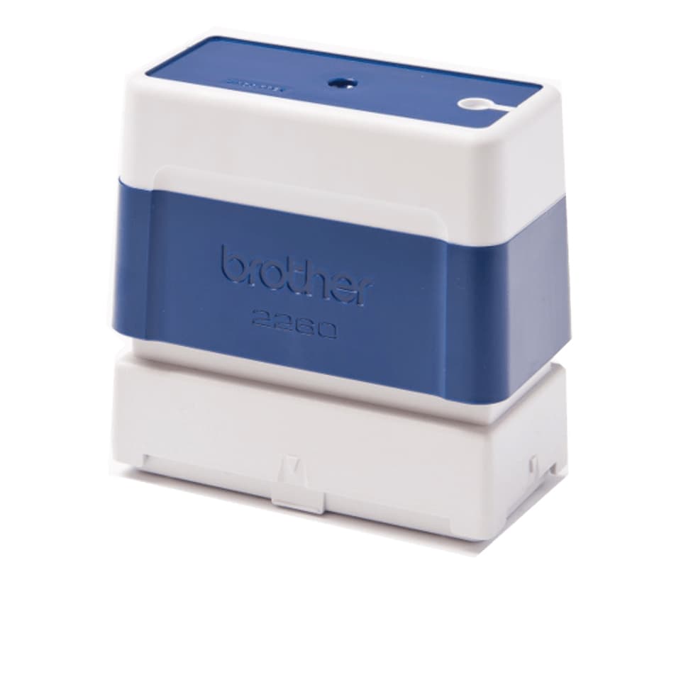BROTHER SUPORTE DE CARIMBO AZUL PR2260E6P 22x60MM MOQ 6UNI