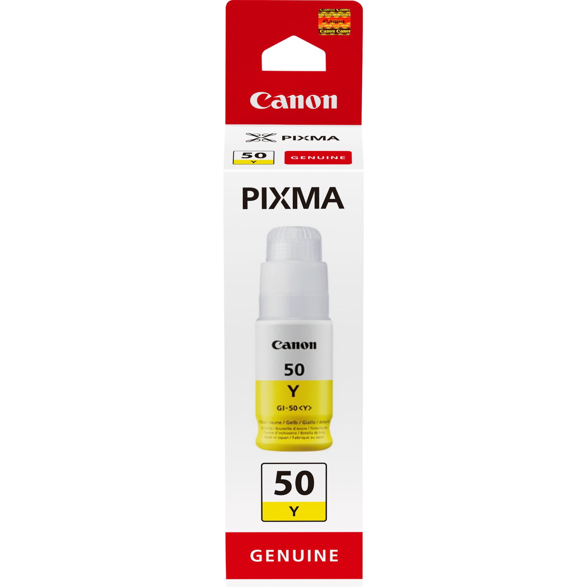 Canon GI 50 Y - Amarelo - original - recarga de tinta - para PIXMA G5050, G6050, G7050, GM2050, GM4050