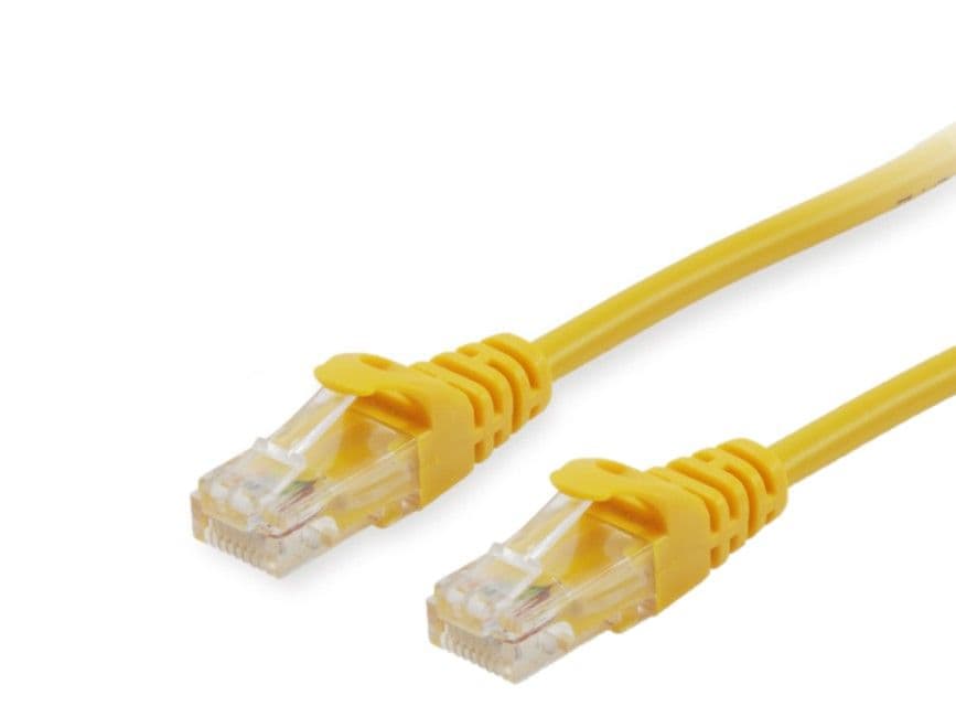EQUIP CHICOTE CAT6 U/UTP 10M AMARELO