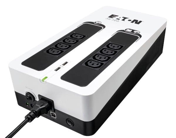 Eaton 3S 700 - UPS - AC 220-240 V - 420 watt - 700 VA - 1 fase - USB - conectores de saída: 8