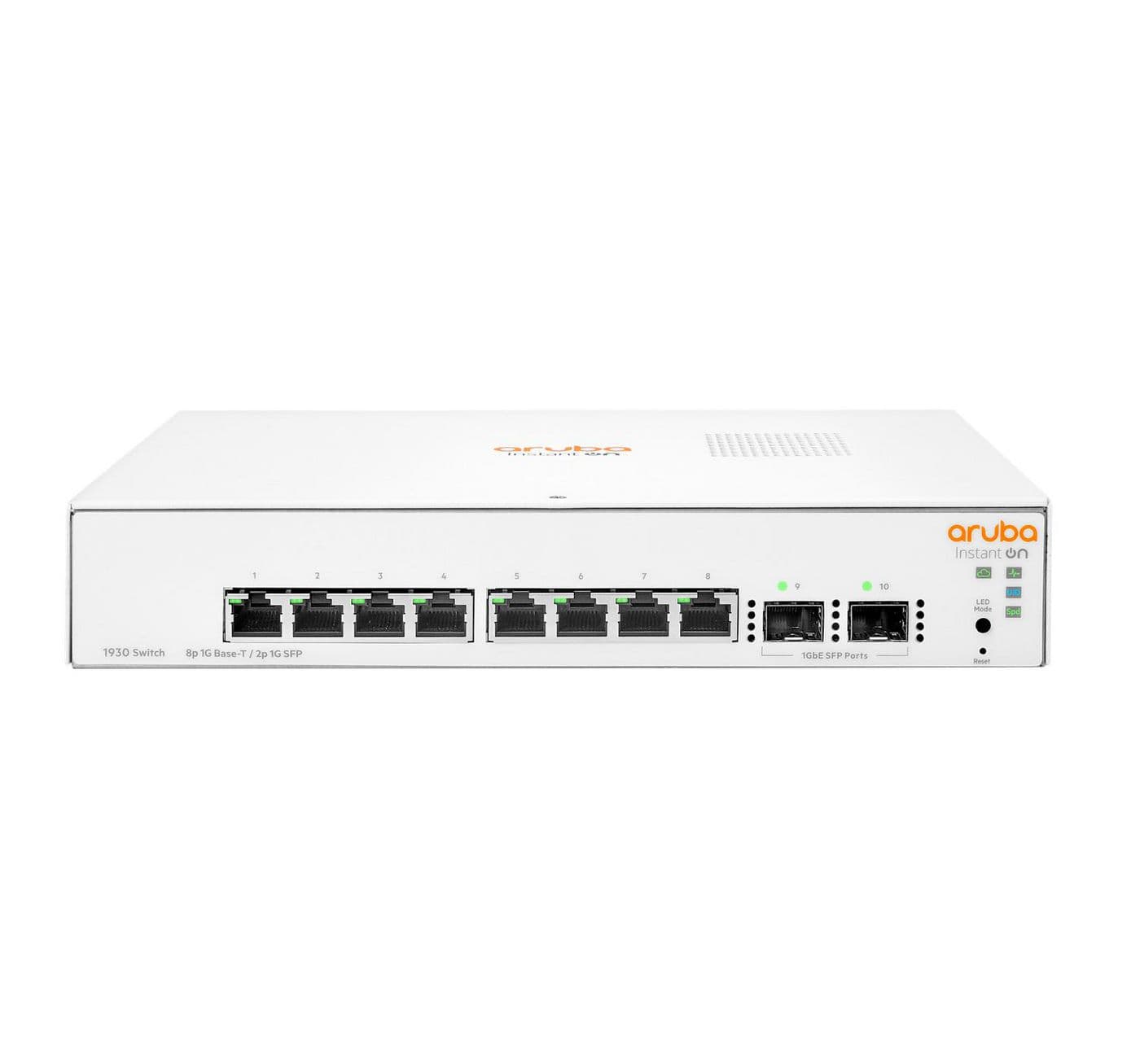 HPE Networking Instant On 1930 8G 2SFP Switch - Interruptor - L3 - Administrado - 8 x 10/100/1000 + 2 x Gigabit SFP - desktop