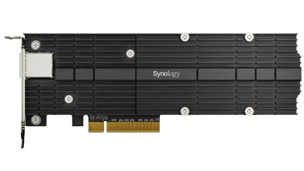 Synology E10M20-T1 - Adaptador de rede - PCIe 3.0 x8 baixo perfil - 10Gb Ethernet x 1 - para Synology RS820, SA3400, SA3600, Disk Station DS1618, DS1819, DS2419, RackStation RS820