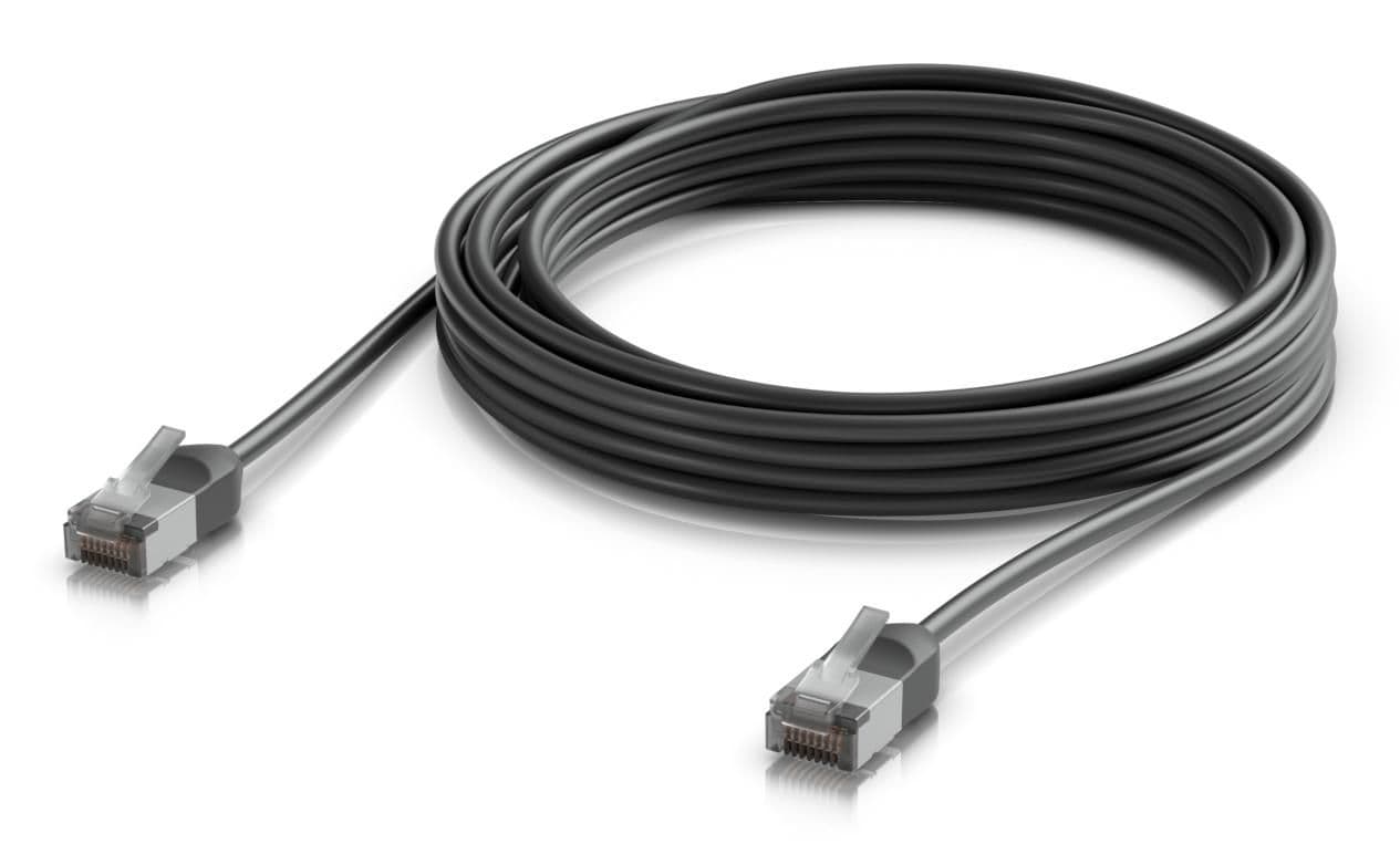 Ubiquiti Ultra-thin, rugged, shielded outdoor patch cable for 10