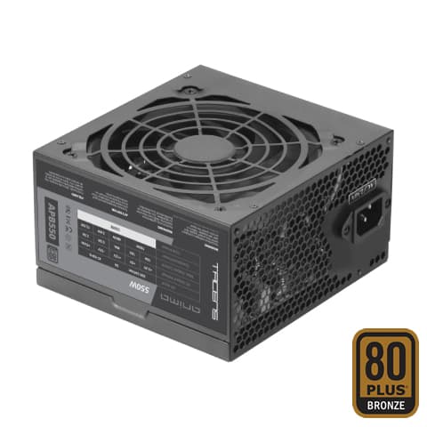 TACENS ANIMA FONTE ALIMENTAÇAO ATX 550W APB550B 80+BRONZE BLACK
