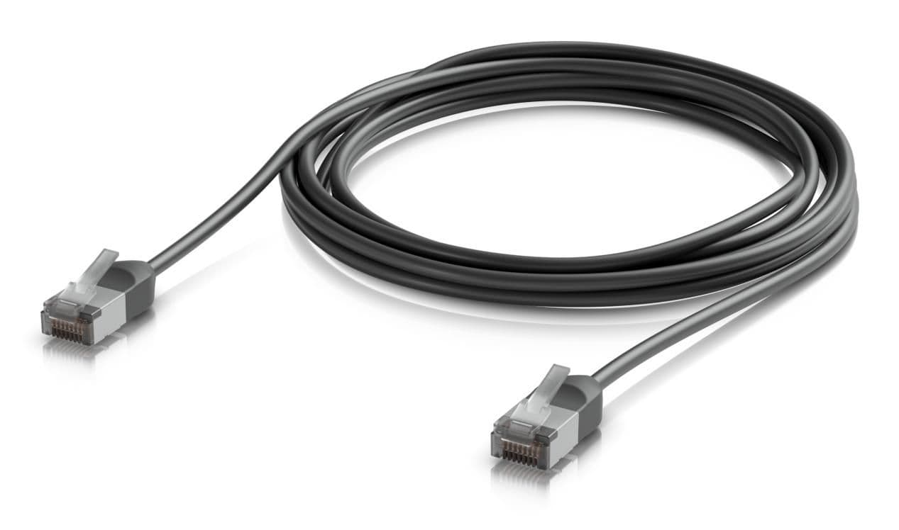 Ubiquiti Ultra-thin, rugged, shielded outdoor patch cable for 10