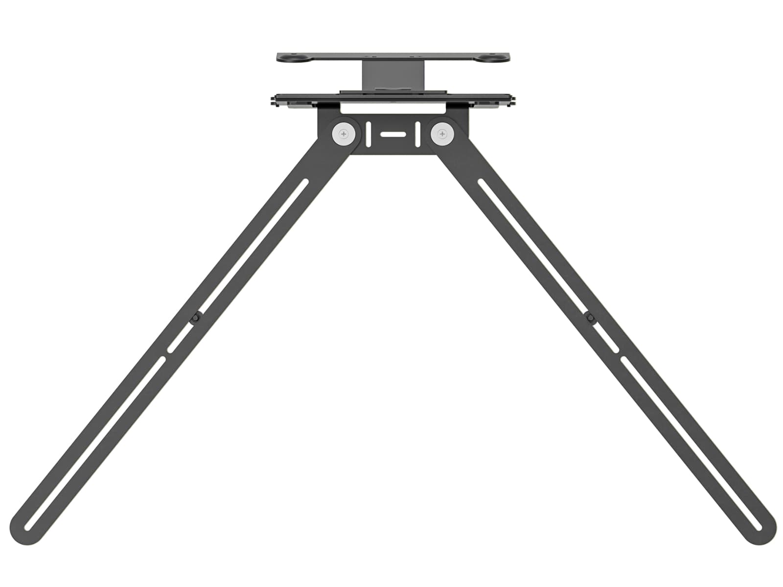 Logitech TV Mount For Video Bars - Montagem de câmera - montável debaixo do monitor, montável acima do monitor - para Logitech Rally Bar All-In-One Video Bar for Midsize Rooms, Room Solution Large