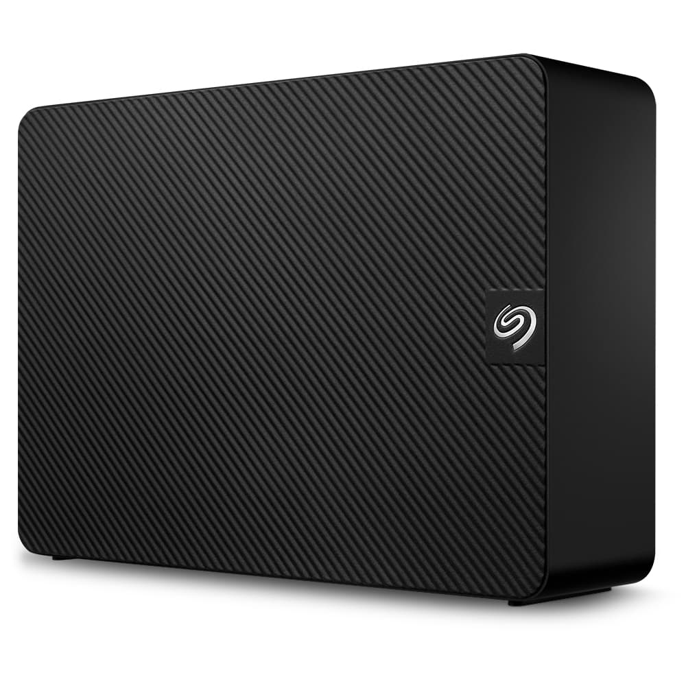 Seagate Expansion Desktop STKP4000400 - Disco rígido - 4 TB - externa (desktop) - USB 3.0 - preto - com Seagate Rescue Data Recovery