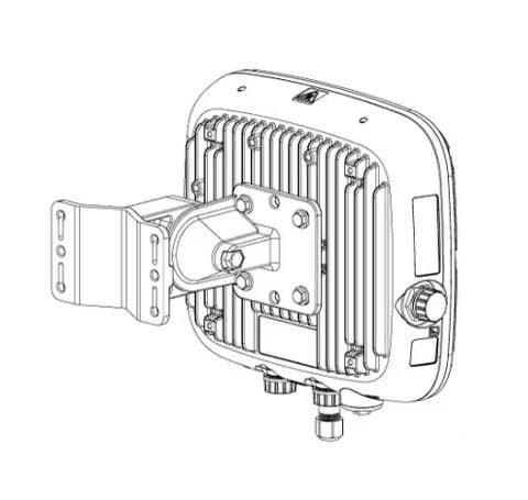 Cisco - Kit de montagem de ponto de acesso sem fios (vertical) - montagem no poste, montagem na parede - para Catalyst 9124AXD, 9124AXI