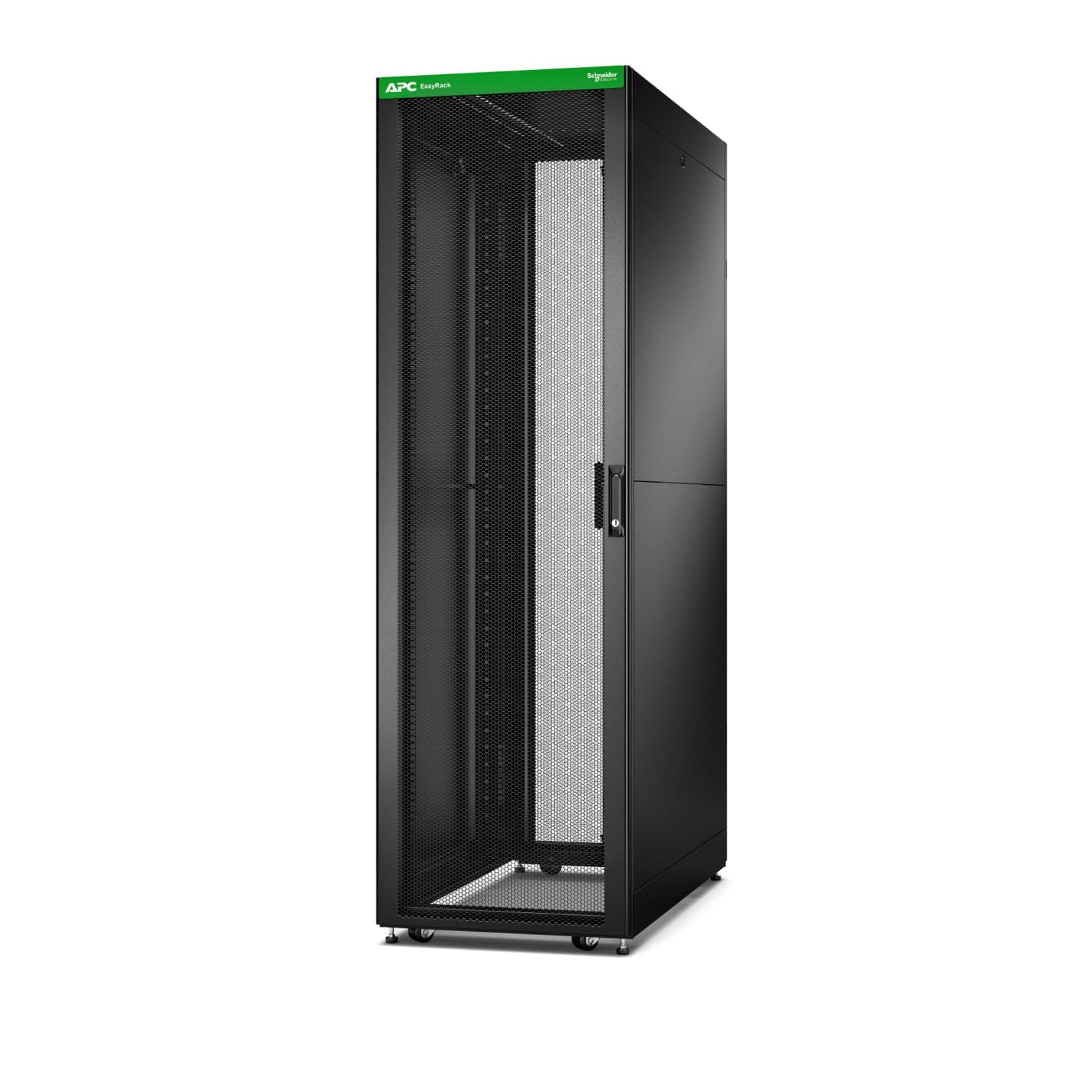 APC Easy Rack - Gabinete armário - preto - 42U - 19" - para P/N: EPDU2116MBO, EPDU2116SMBO, EPDU2132MBO, EPDU2132SMBO, EPDU2232MBO
