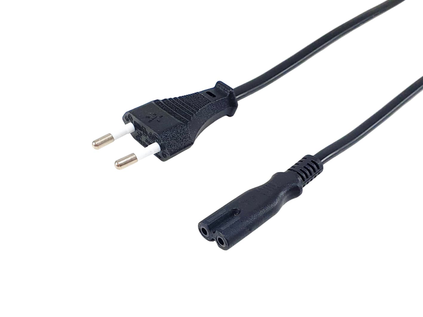 EQUIP CABO POWER EURO 2 PIN IEC 60320 C7 3.0M BLACK