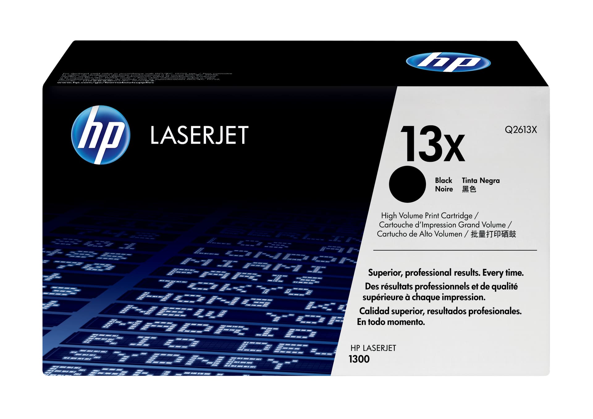 HP 13X original LaserJet Toner cartridge Q2613X black high capacity 4.000 pages 1-pack