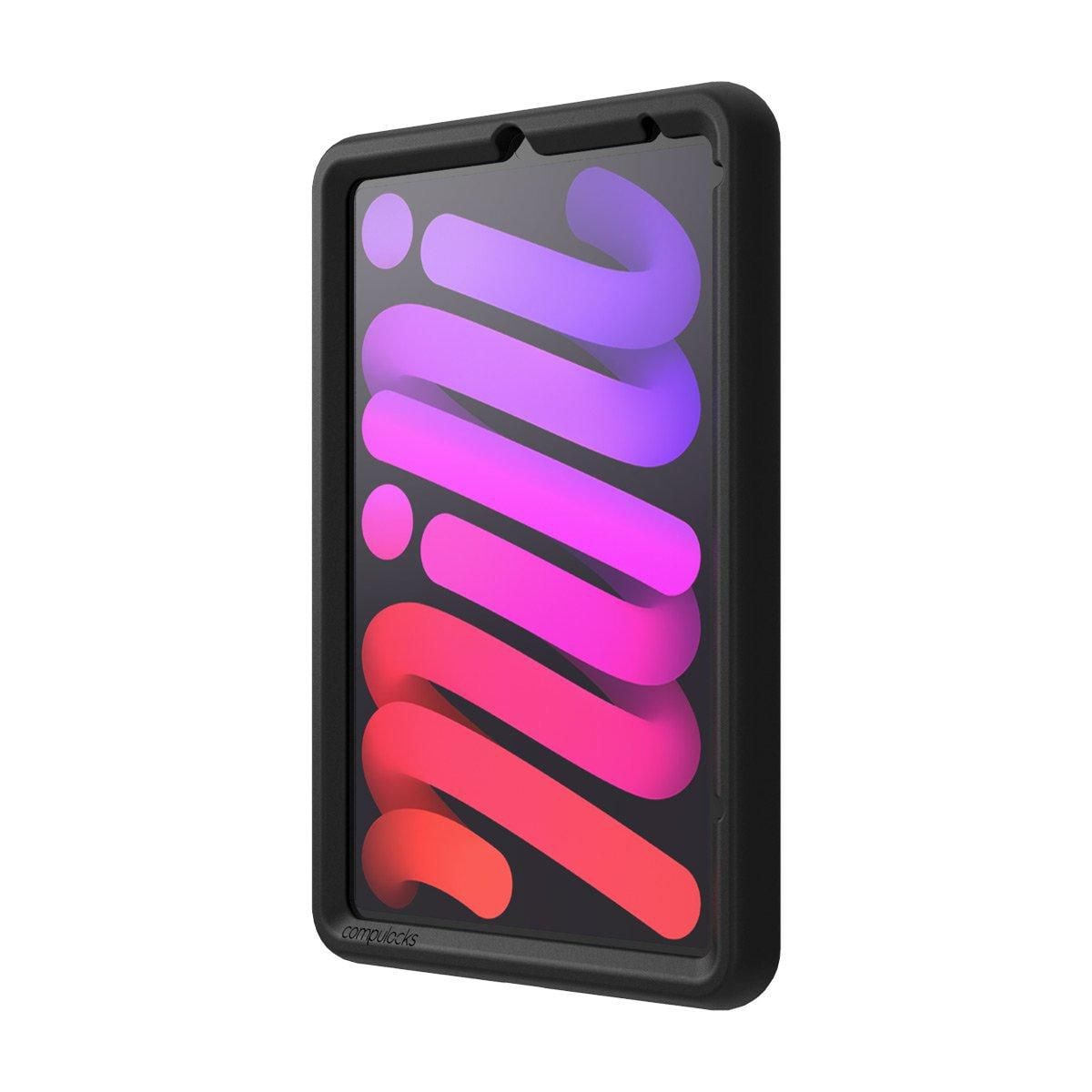 Compulocks Rugged Edge Case for iPad Mini 8.3" - Amortecedor para tablet - resistente - borracha - preto - para Apple iPad mini (6ª geração), A17 Pro Wi-Fi, A17 Pro Wi-Fi + Cellular