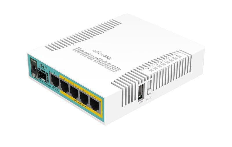 MikroTik hEX PoE with 800MHz CPU hEX PoE, IEEE 802.3at