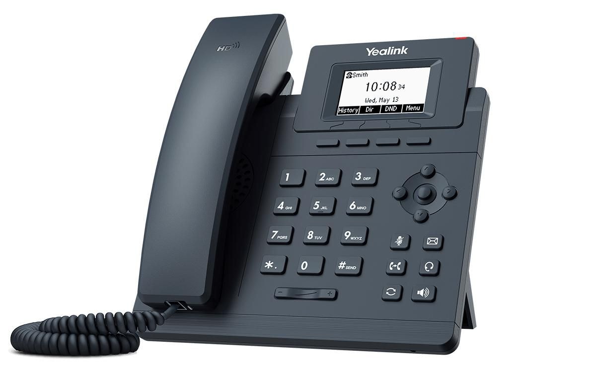 Yealink Ip Phone Black Lcd