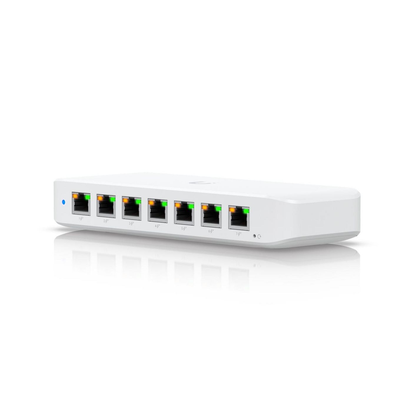 Ubiquiti A compact, 8-port, Layer 2 GbE PoE switch with versatile