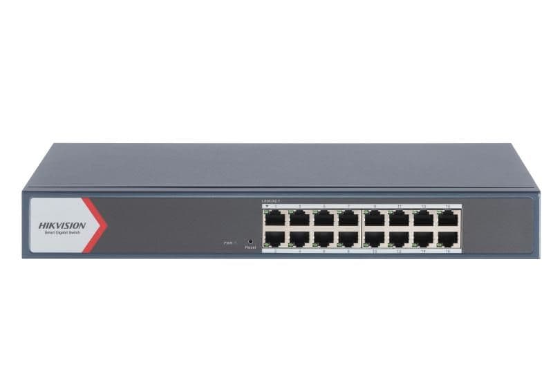Hikvision Switch gerível 16 portas Gigabit