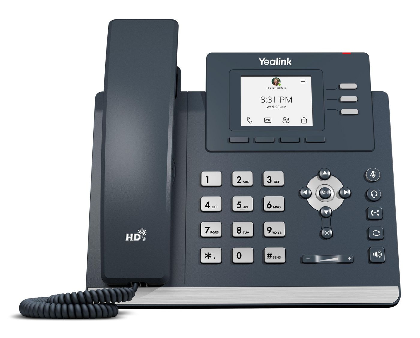 Yealink MP52 E2 - VoIP phone - - classic gray