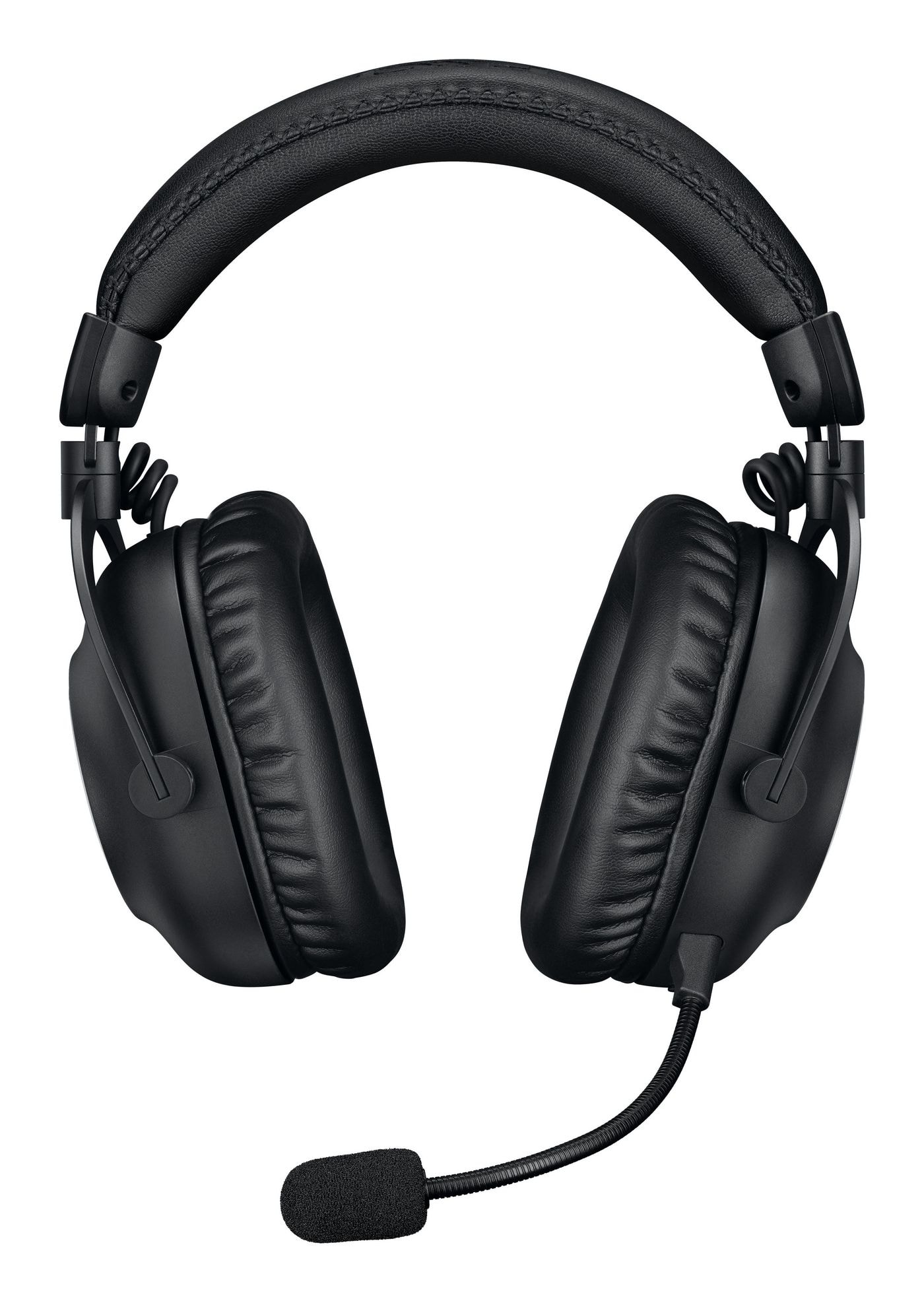 Logitech G Pro X 2 - Auscultadores - tamanho completo - Bluetooth / LIGHTSPEED - sem fios, com cabo - macaco de 3,5 mm - isolamento de ruído - preto