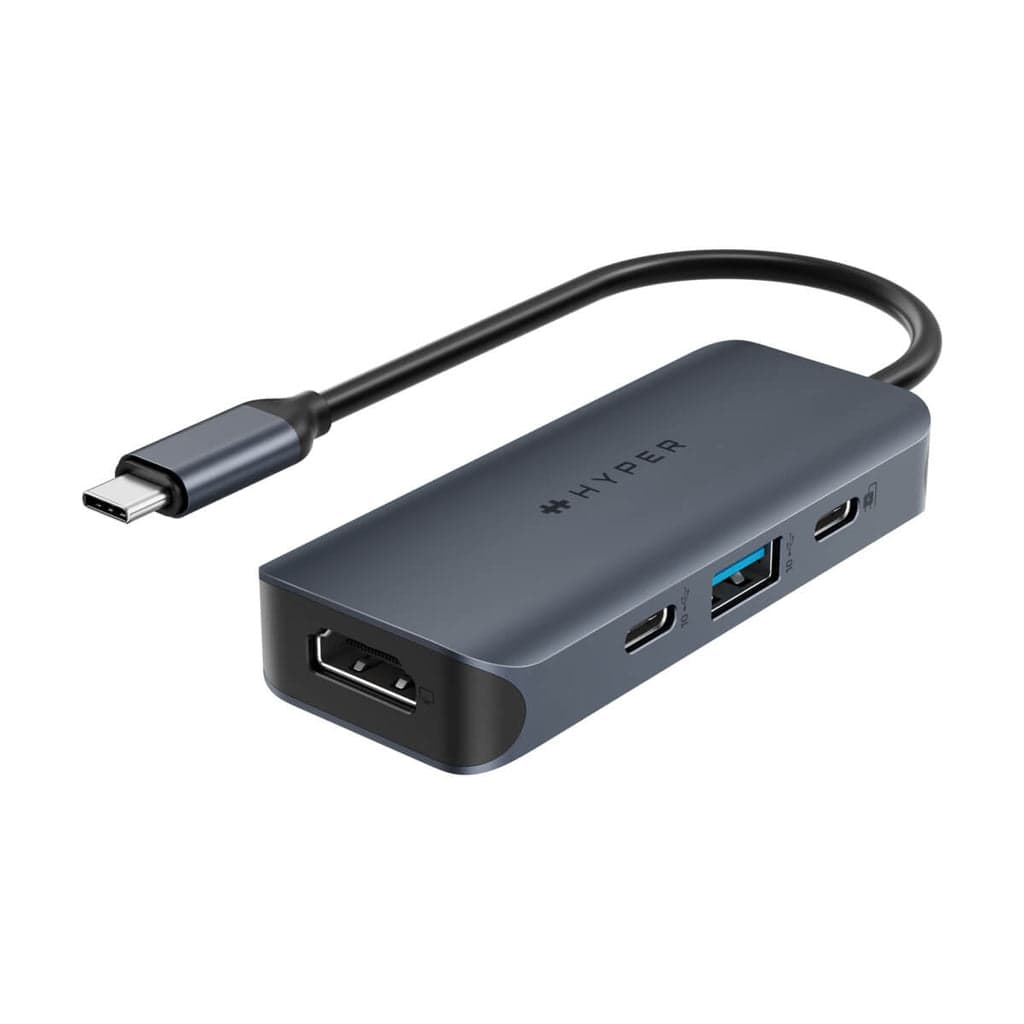 HYPER DOCK 4K 1xHDMI 1xUSB3 2xUSB-C PD 100W