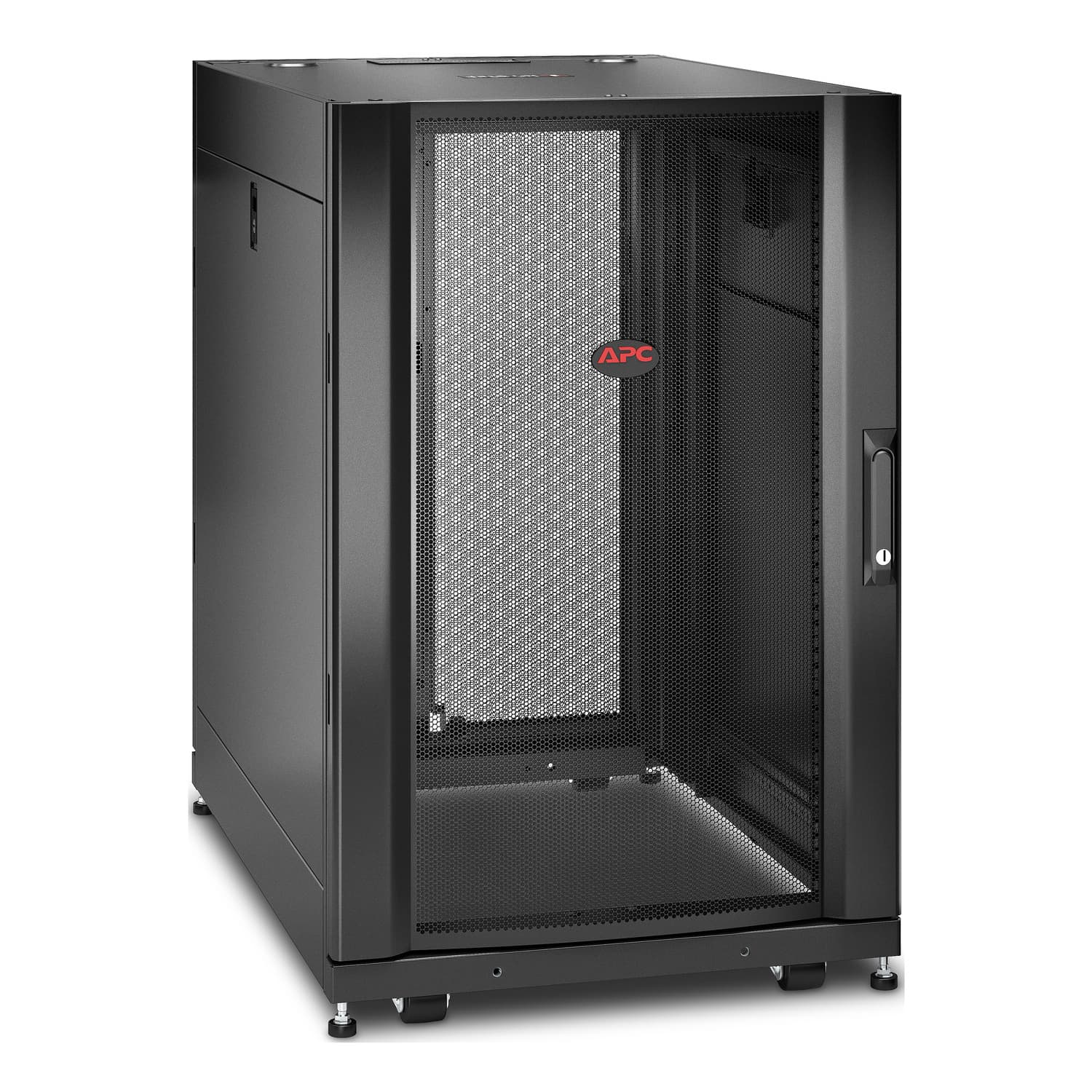 APC BASTIDOR NETSHELTER SX 18U SERVER RACK ENCLOSUR 600MM x 900MM W/ SIDES BLACK