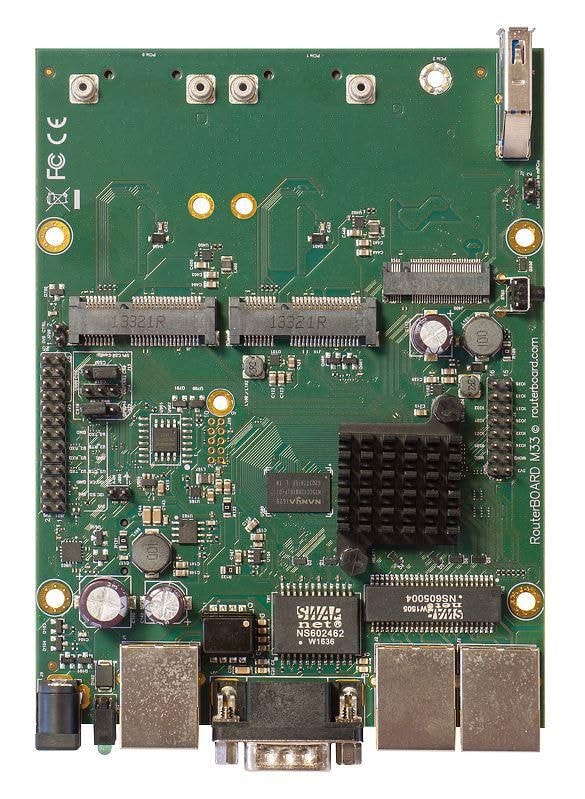MikroTik RouterBOARD M33G with Dual Core 880MHz CPU, 256MB