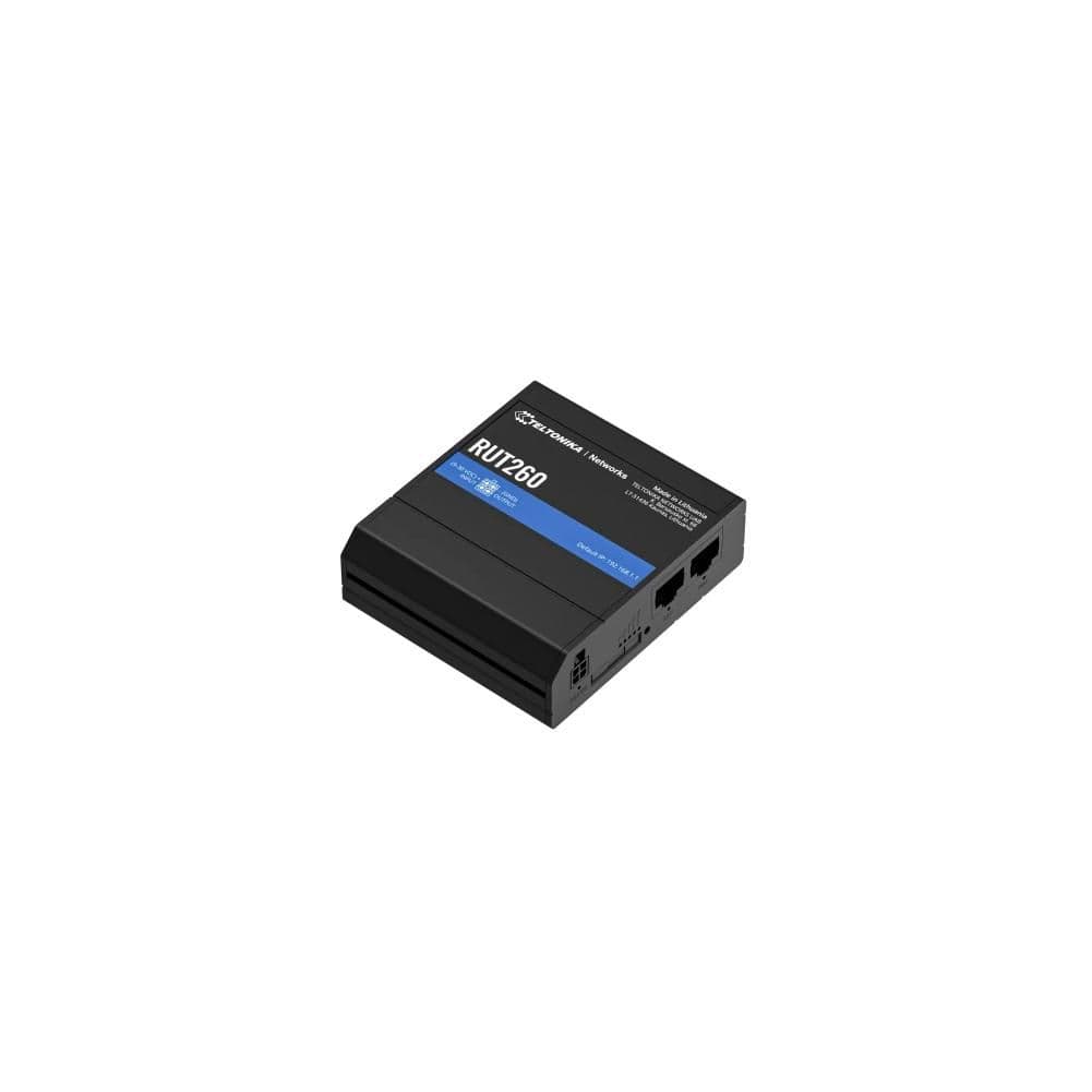 TELTONIKA NETWORKS RUT260 4G/LTE/3G/2G WiFi router