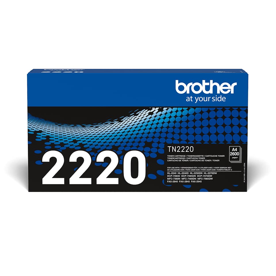 BROTHER TONER PRETO TN2220XL