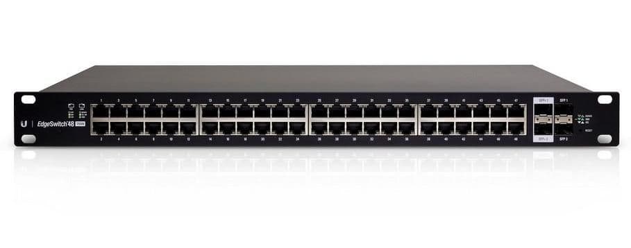 Ubiquiti EdgeSwitch 48, 500W, 48 Gigabi RJ45 Ports, 2 SFP+