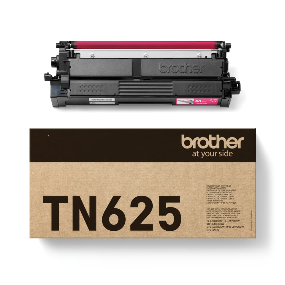 BROTHER TN-625M Magenta Toner Cartridge capacity 1.800 pages HLL8430CDW HLL8570CDW MFCL8730CDW MFCL8970CDW