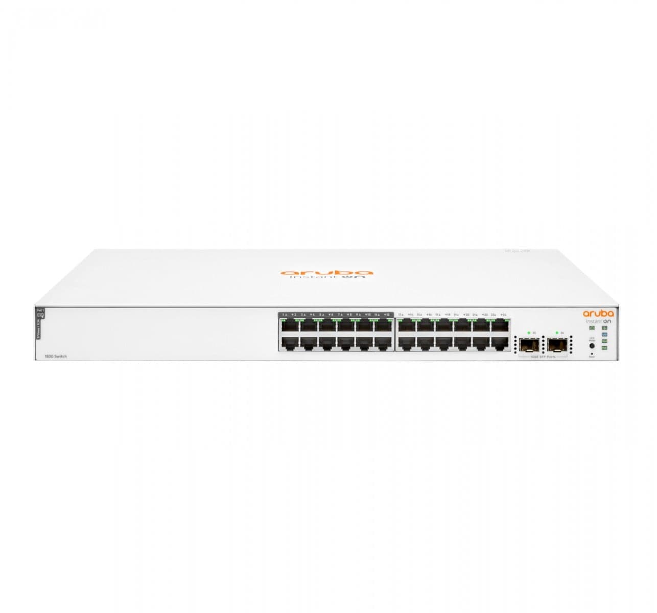 ARUBA SWITCH INSTANT ON 1830 24G 12P CLASS 4 PoE 2SFP 195W #PROMO ATÉ 07-11