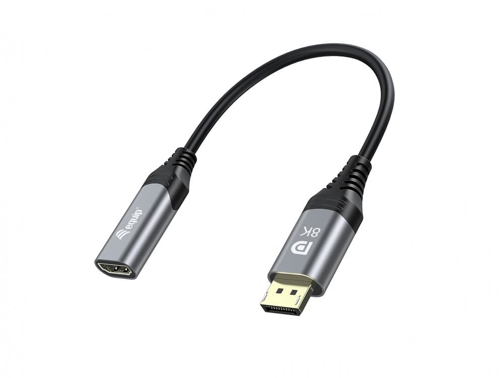 EQUIP ADAPTADOR DISPLAYPORT 1.4 PARA HDMI 8K/60Hz