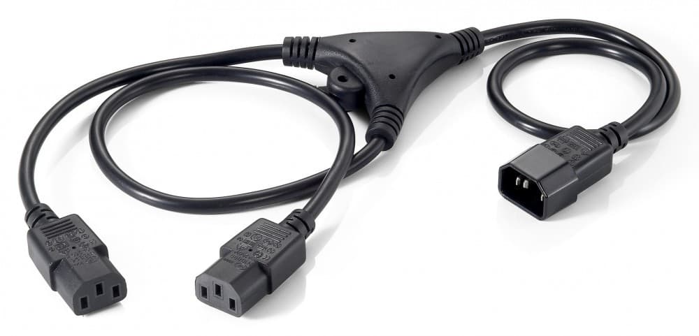 EQUIP CABO POWER Y 1.6MT 1x C14 + 2x C13