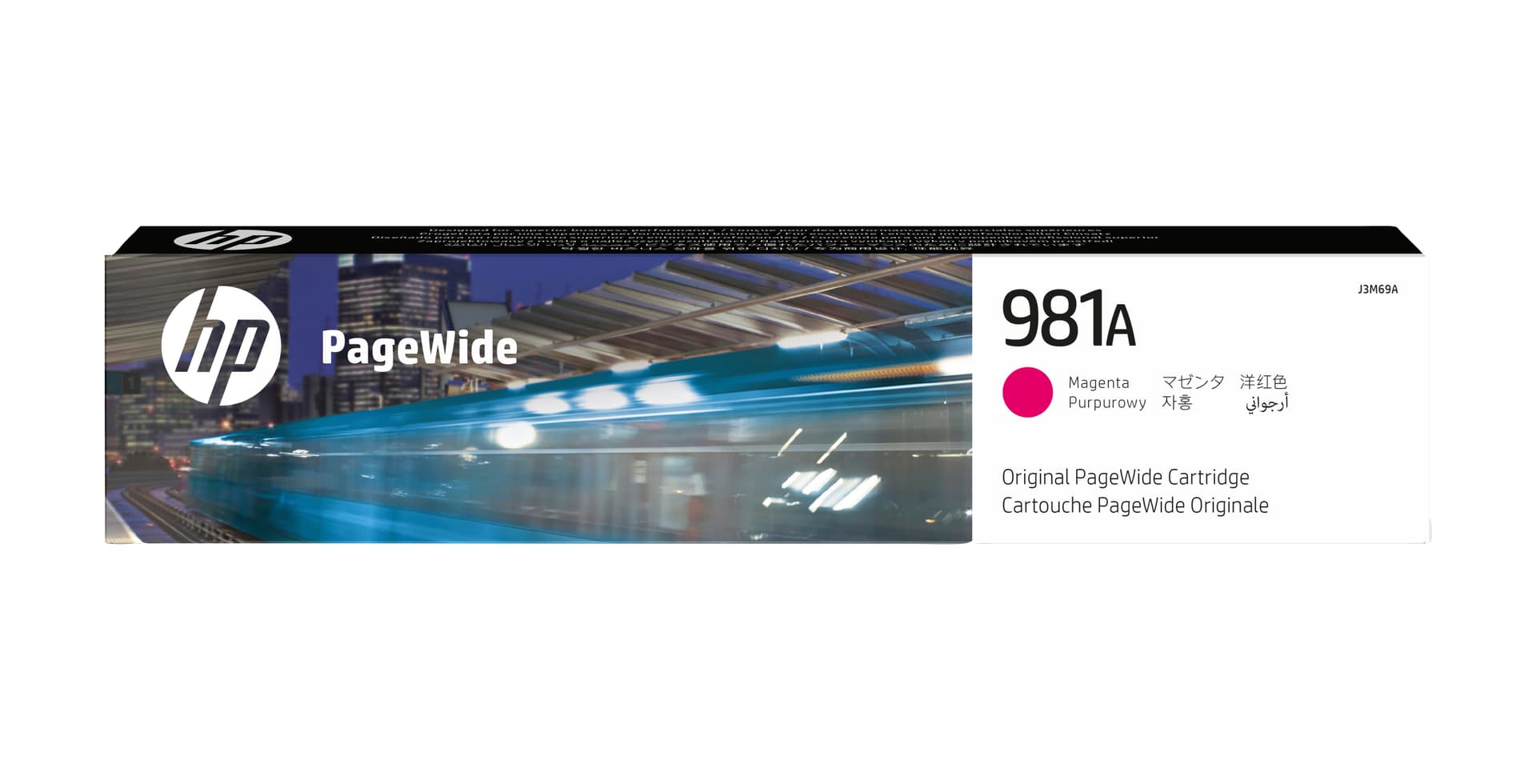 HP 981A original Magenta PageWide Cartridge J3M69A