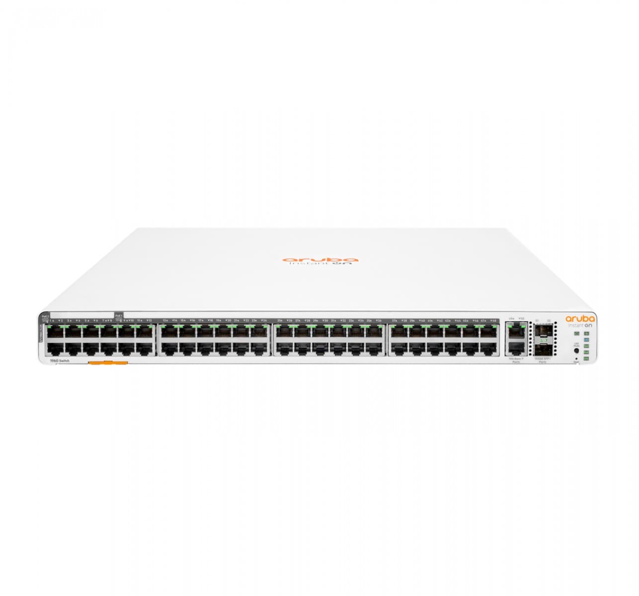 ARUBA SWITCH INSTANT ON 1960 48G 40P CLASS 4 8P CLASS 6 PoE 2XGT 2SFP+ 600W