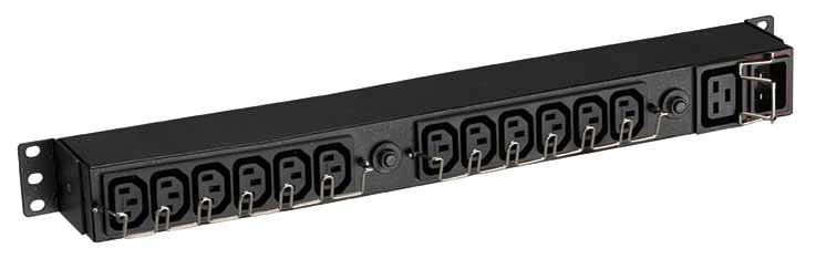 EATON FlexPDU Rack AC 220-240V 3000VA input IEC 60320 C20 16A output connectors 13 IEC connector 1U 19