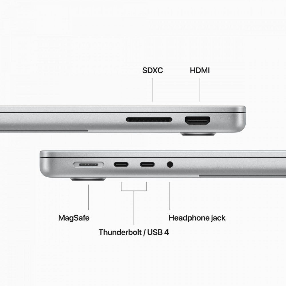 MacBook Pro 14 M3 8c/10c 16GB 1TB Prateado