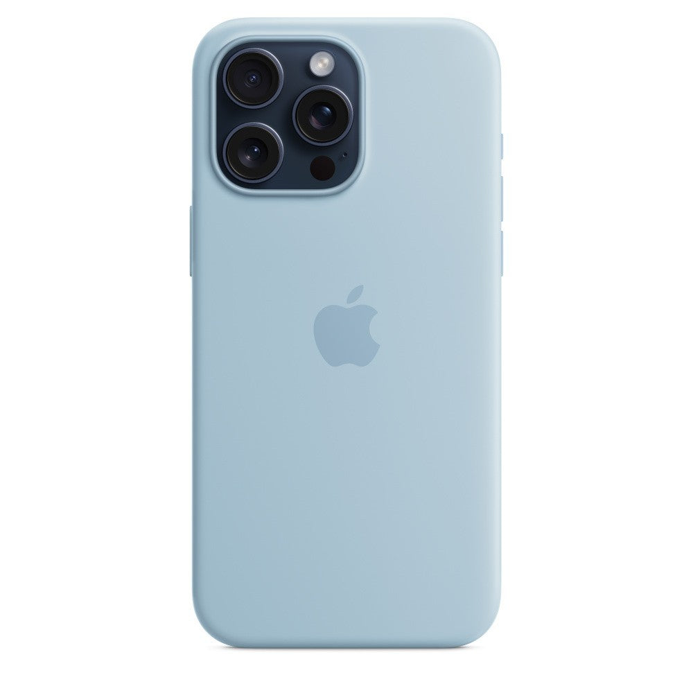 iPhone 15 Pro Max Silicone Azul-claro