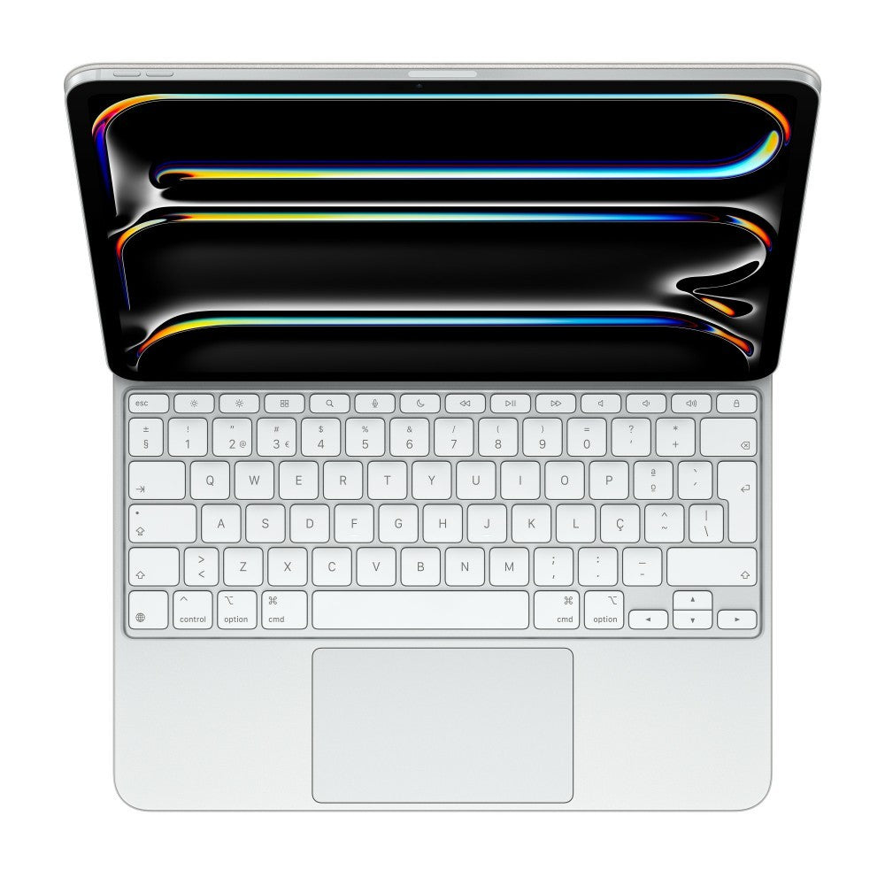 Magic Keyboard p/ iPad Pro 13 (M4) Português Branco