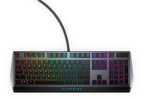 Dell Teclado Alienware RGB Gaming Mecânico de Baixo Perfil - AW510K - US International (QWERTY)