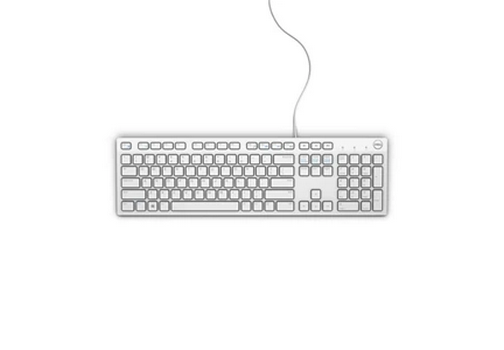 Dell Teclado Multimédia KB216 – Português (QWERTY) - Cor: branco