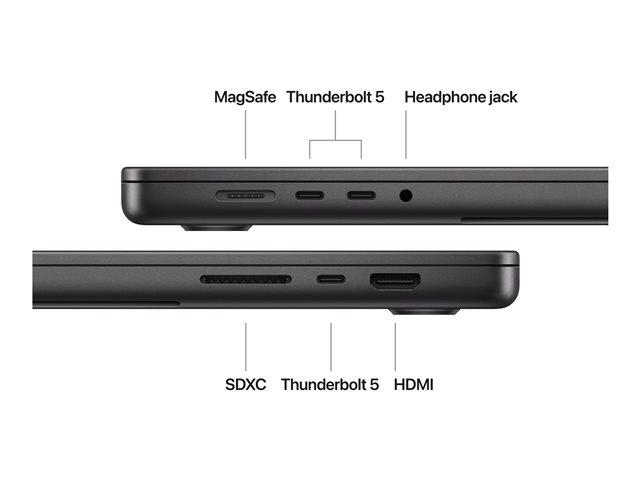 Apple Macbook Pro M4 Pro Max 16C CPU/40C Gpu 48GB 1TB SSD 16" Space Black APPMX313PO/A Apple Macbook Pro M4 Pro Max 16C CPU/40C Gpu 48GB 1TB SSD 16" Space Black APPMX313PO/A - Image 5