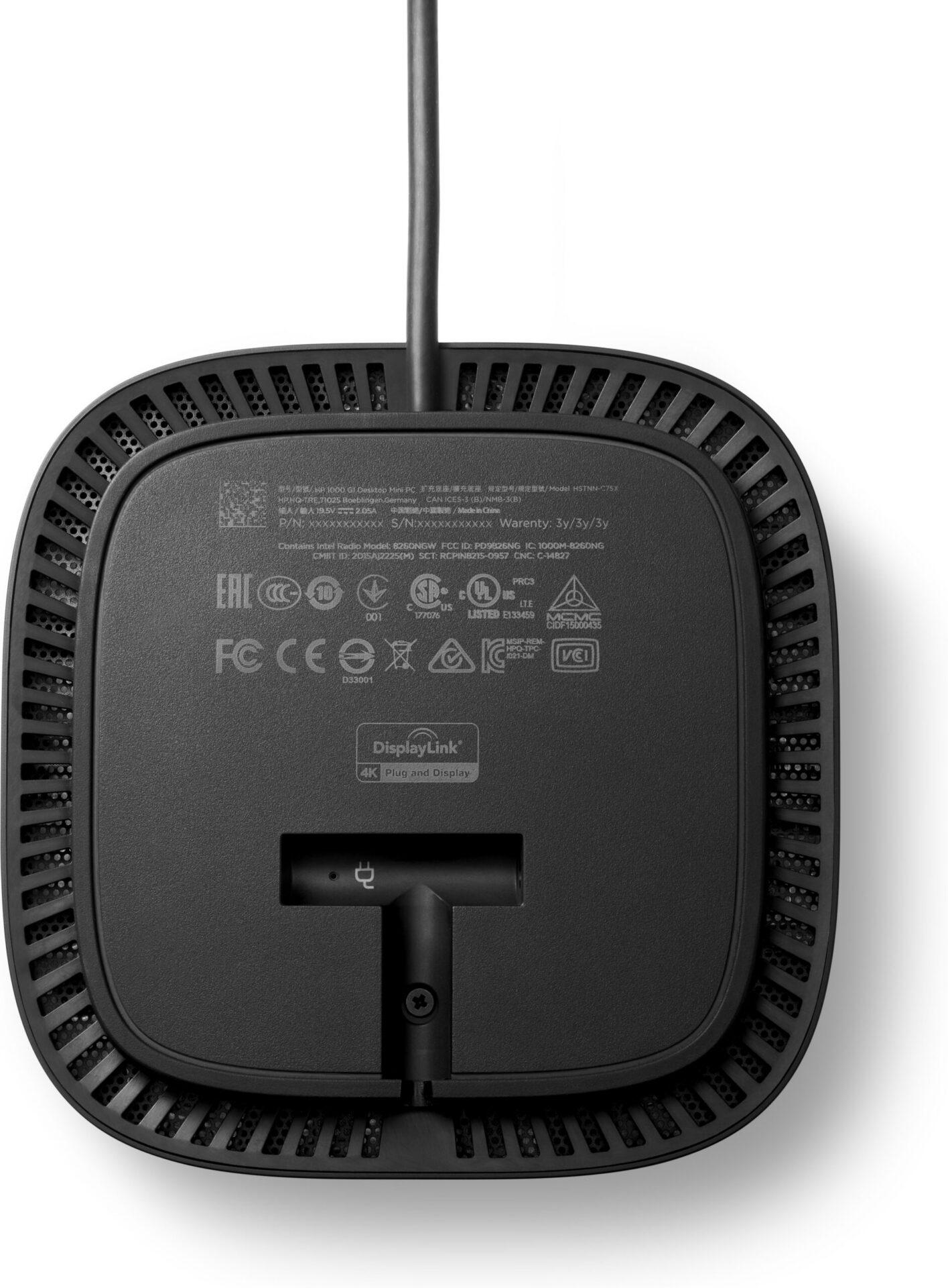 HP USB-C/A Universal Dock G2 - 100W Power Delivery - 5TW13AA#ABB HP USB-C/A Universal Dock G2 - 100W Power Delivery - 5TW13AA#ABB - Image 5
