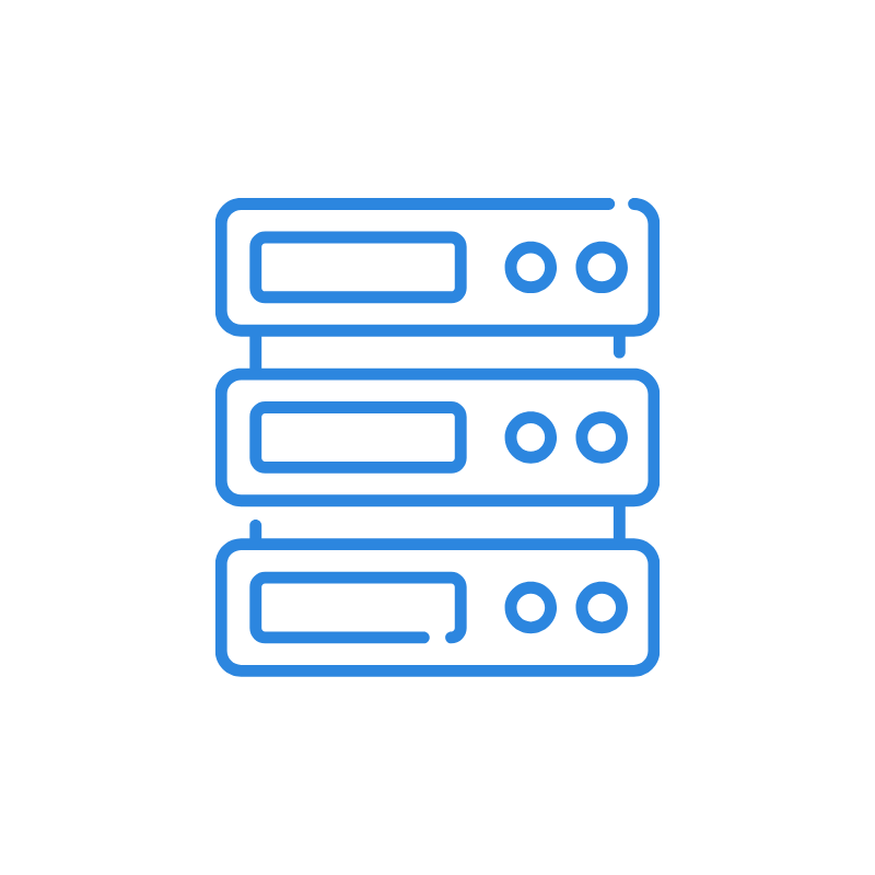 Datacenter Server Rack Icon