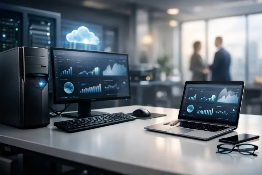 Desktop vs portátil empresa: o que compensa?